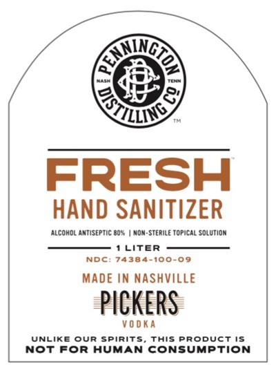 Front Label 1 L Bottle (Pdc 1 Liter (09))